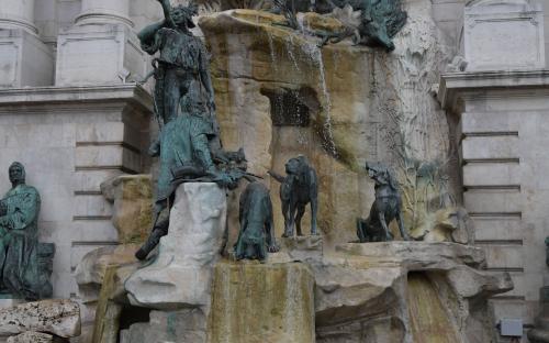 The fountain of King Matthias